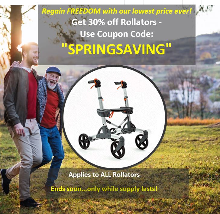 sale on all terrain rollators